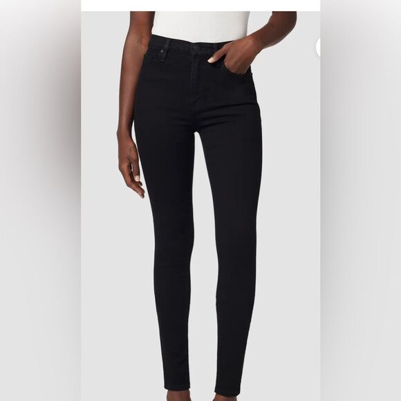 HUDSON BARBARA SUPER SKINNY STRETCH JEANS 32 - Picture 1 of 7